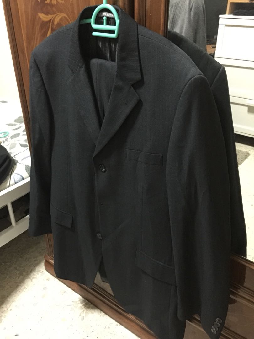 mazzoni suit, Men's Fashion, Coats, Jackets and Outerwear on Carousell