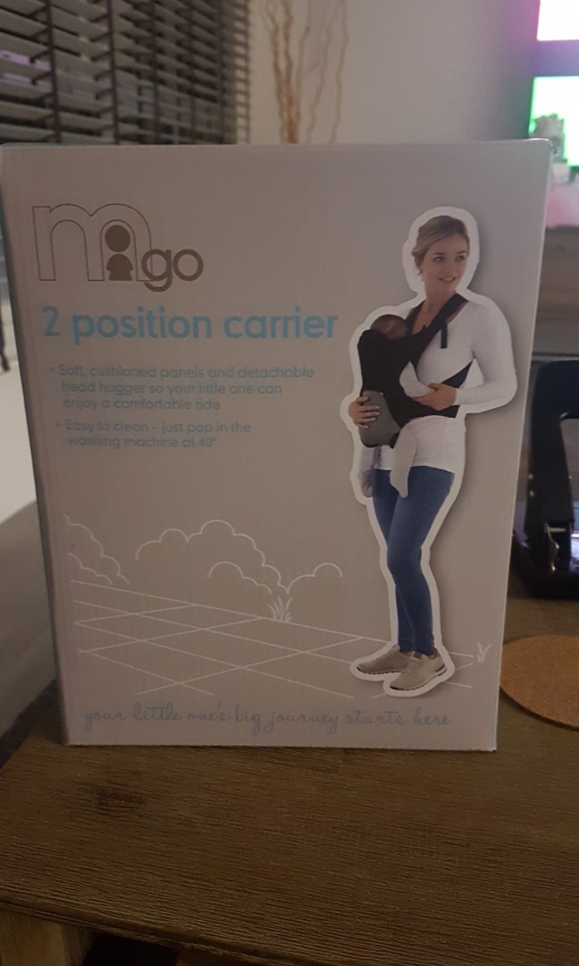 mothercare 2 position carrier