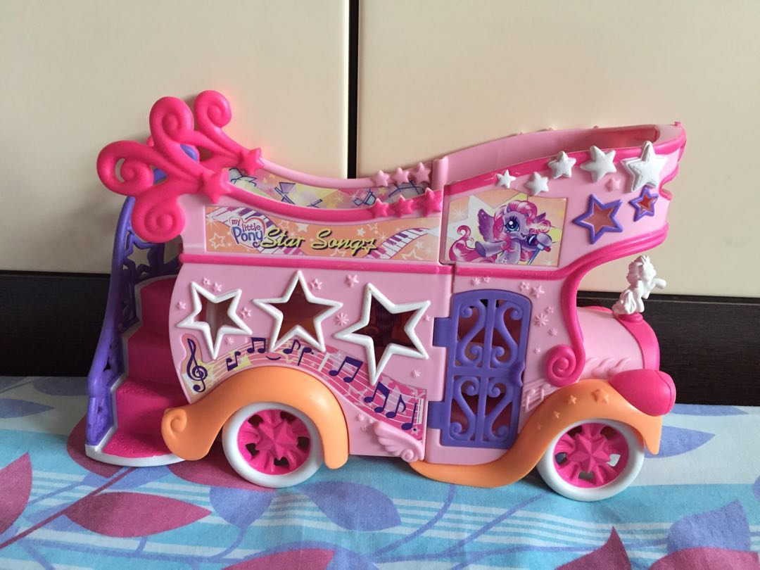 my little pony star song bus