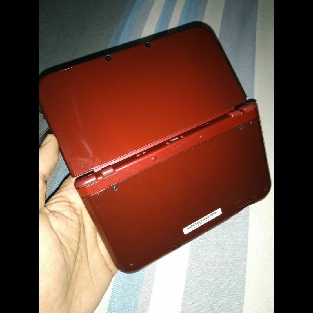Nintendo 3DS XL Red Mod, Video Gaming, Video Game Consoles, Nintendo on