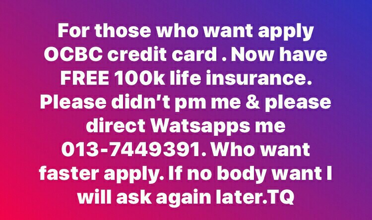 Ocbc Credit Card Free 100k Ci Health Beauty Skin Bath