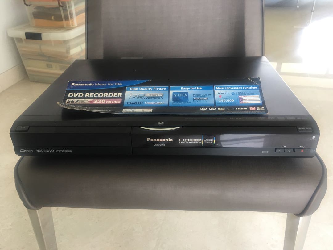 Panasonic DVD Player/Recorder, TV & Home Appliances, TV & Entertainment, Entertainment Systems