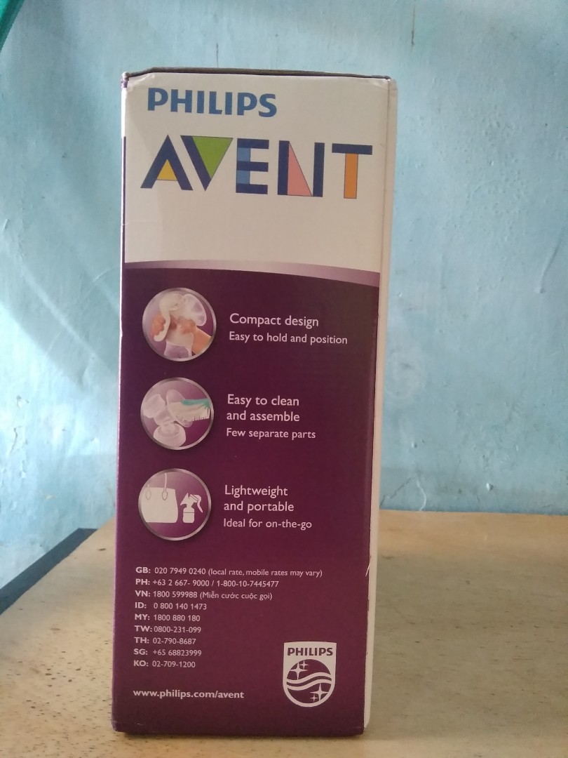 Philips Avent Manual Breast Pump Pompa Asi Manual Bayi Anak