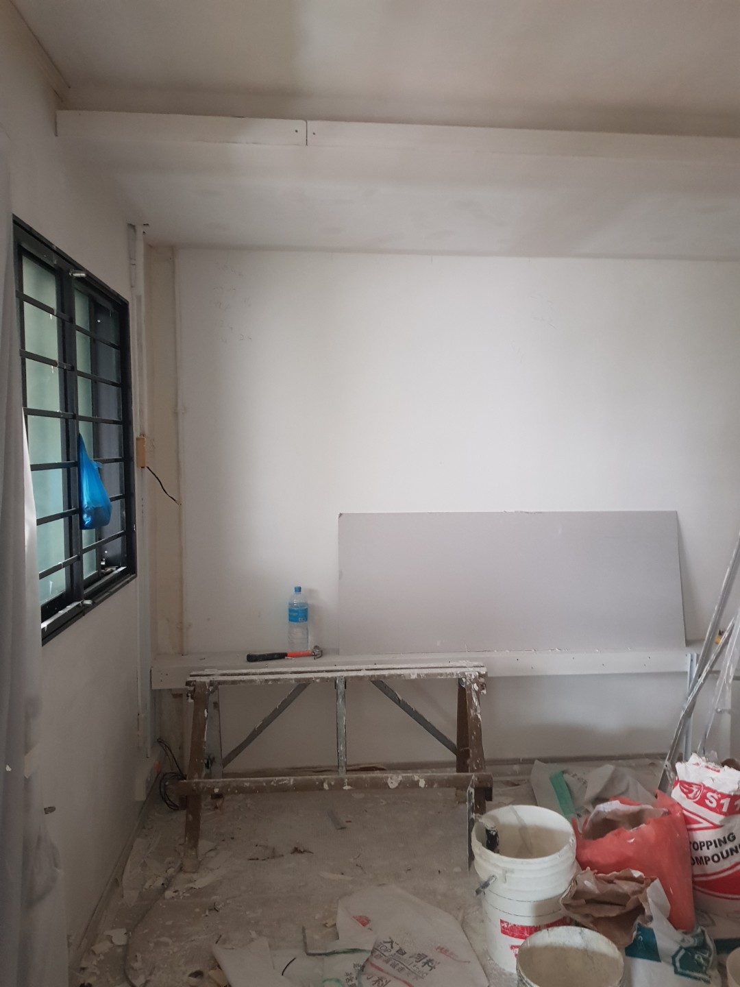 Plastering Cove Ceiling Partition Walls Curtain Pelmet Lbox