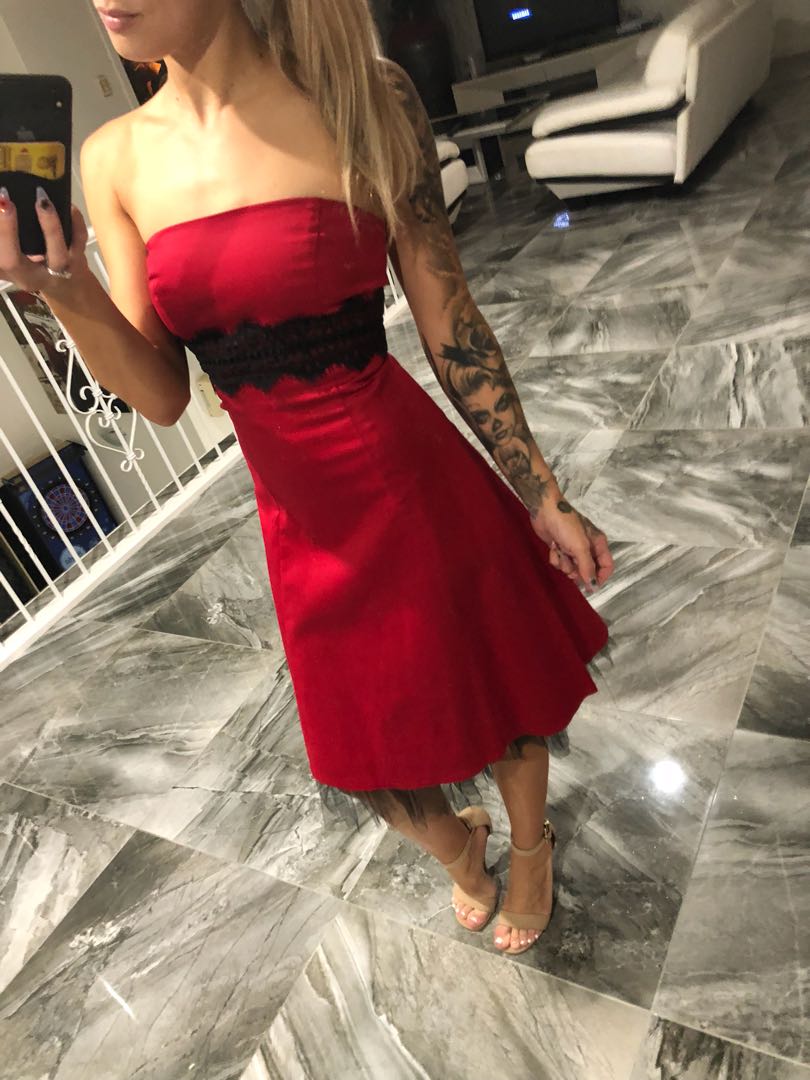 red dress for races