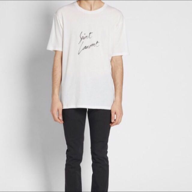 Saint Laurent Signature Tee 2024 towncentervb