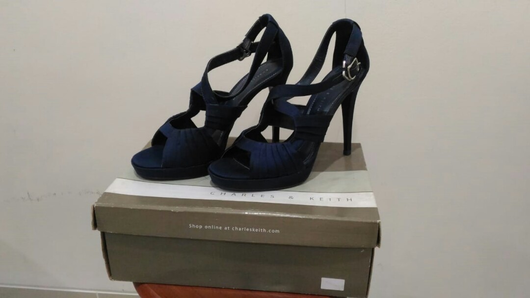 Sepatu Pesta Wanita High Heels Charles Keith Women S Fashion Women S Shoes On Carousell