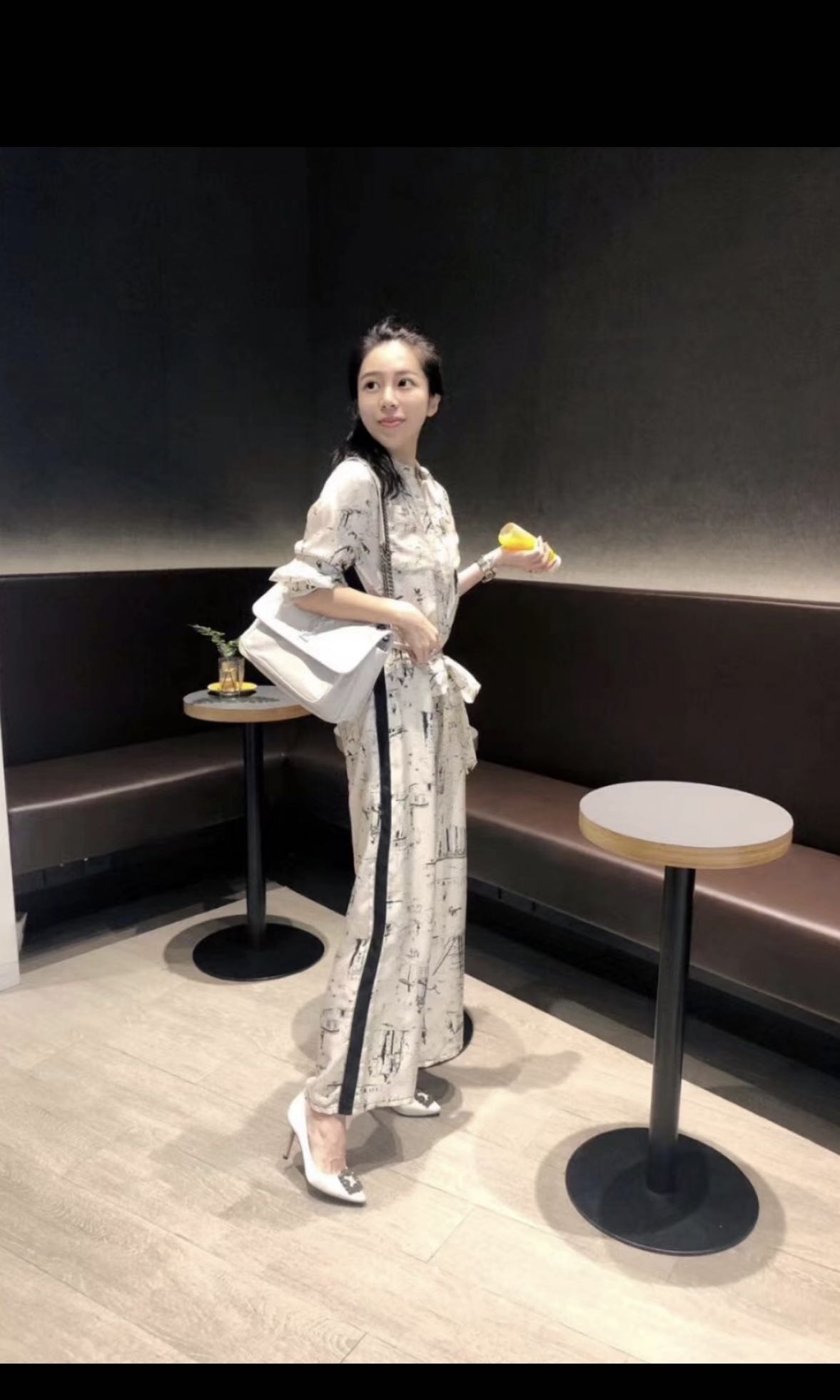 burberry print jumpsuit