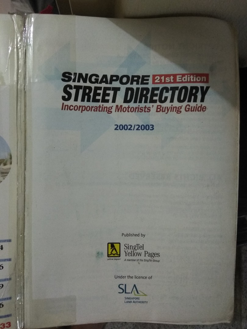 Singapore Street Directory 21st Edition 20022003 1527566771 1d23c3d9 