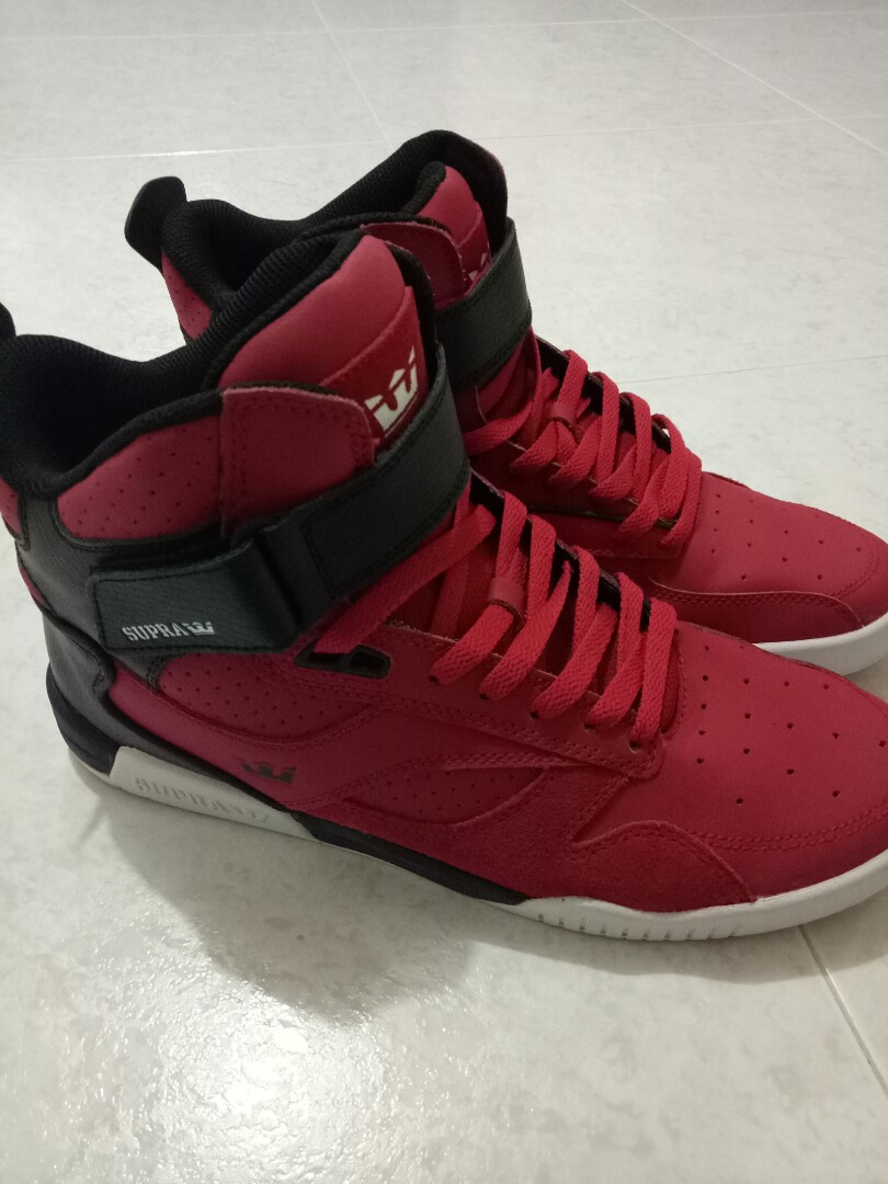 Supra bleeker red sales uk