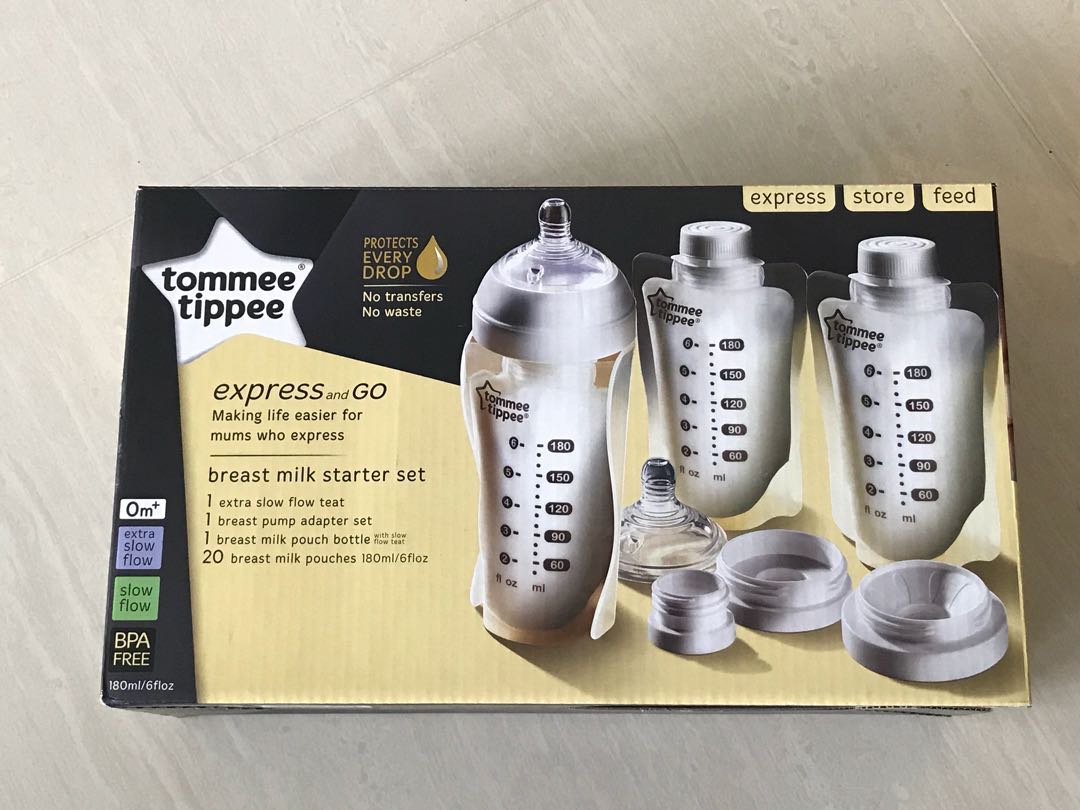 tommee tippee express and go small starter kit