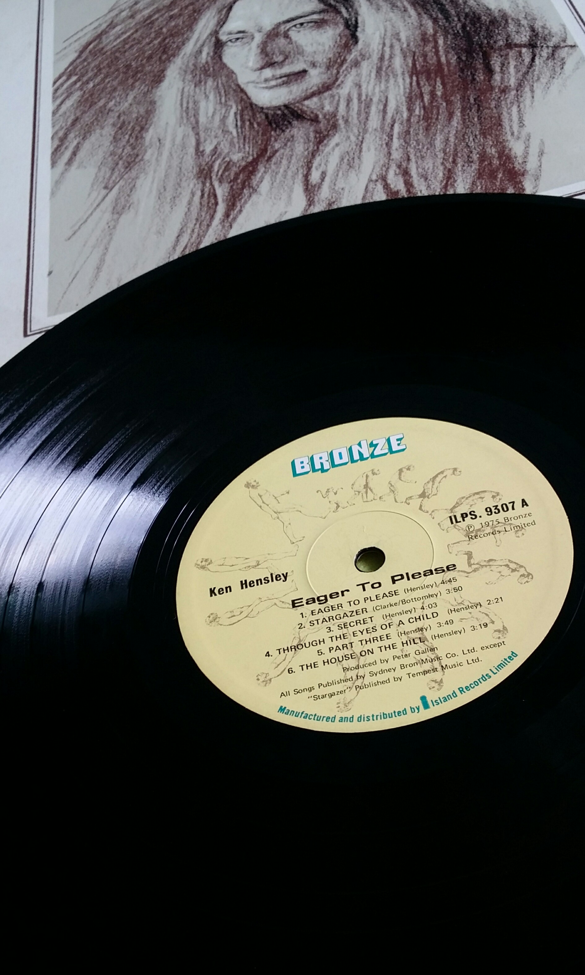Uriah Heep Guitarist Vocalist Ken Hensley Eager To Please Vinyl Record Vintage Collectibles Vintage Collectibles On Carousell
