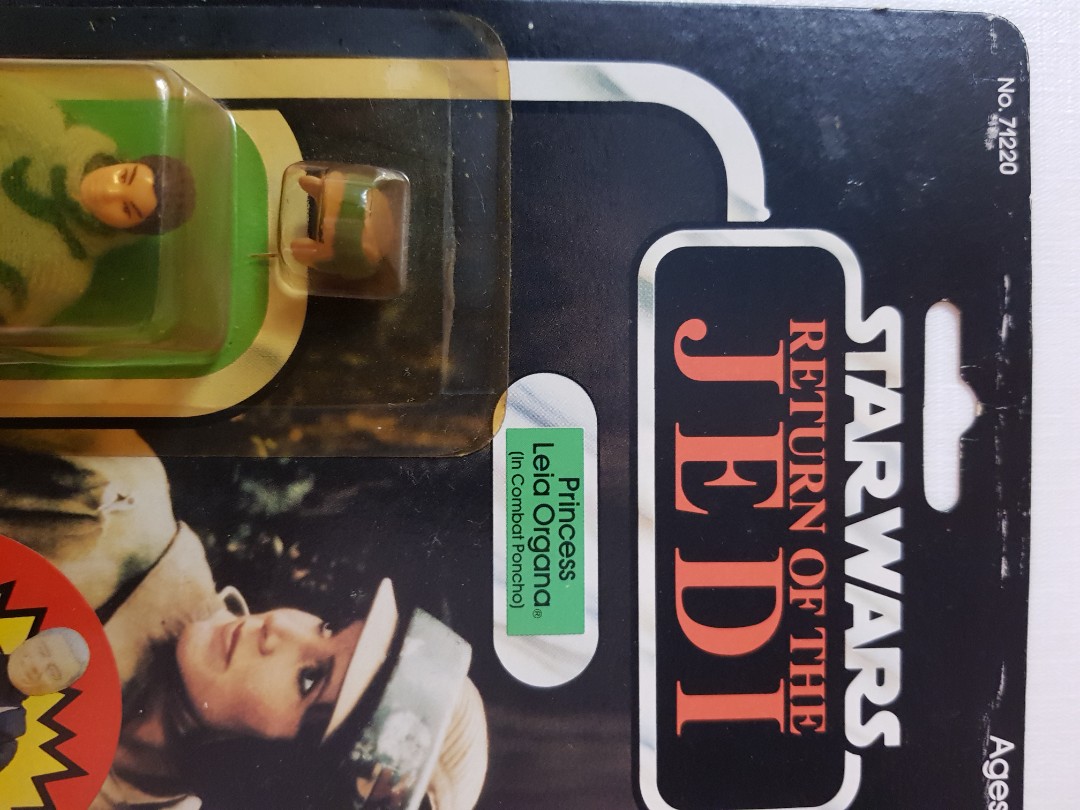 Vintage Star Wars ROTJ Princess Leia Combat Poncho, Hobbies & Toys