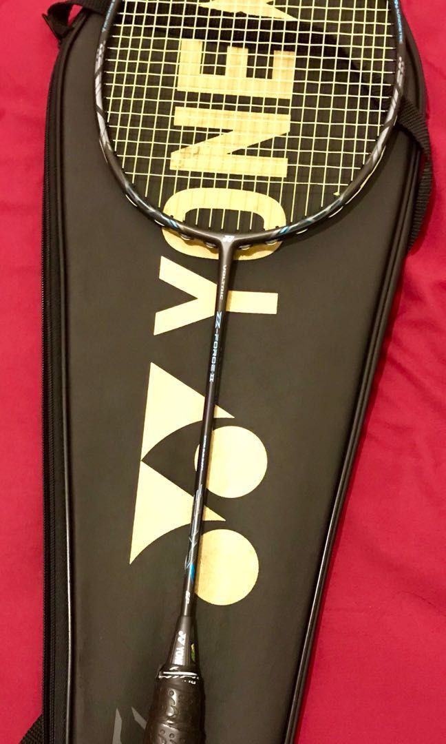 Voltric Z Force Racquet (Black color, 4u), Sports Equipment, Sports   Games, Racket  Ball Sports on Carousell