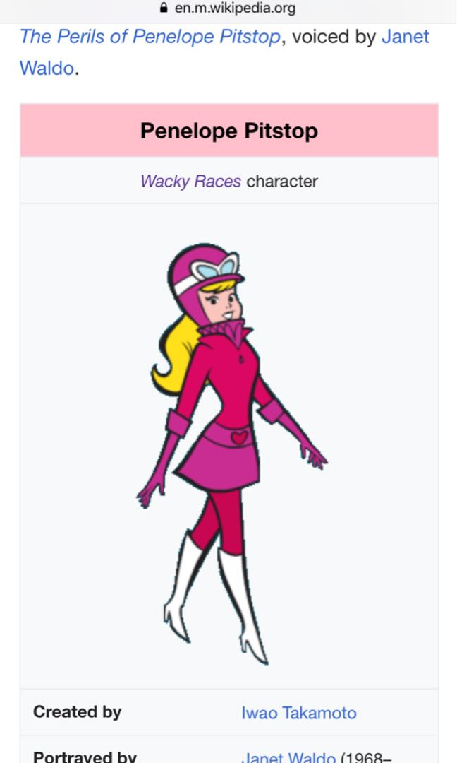 Wacky Races Penelope Pitstop, Hobbies & Toys, Collectibles