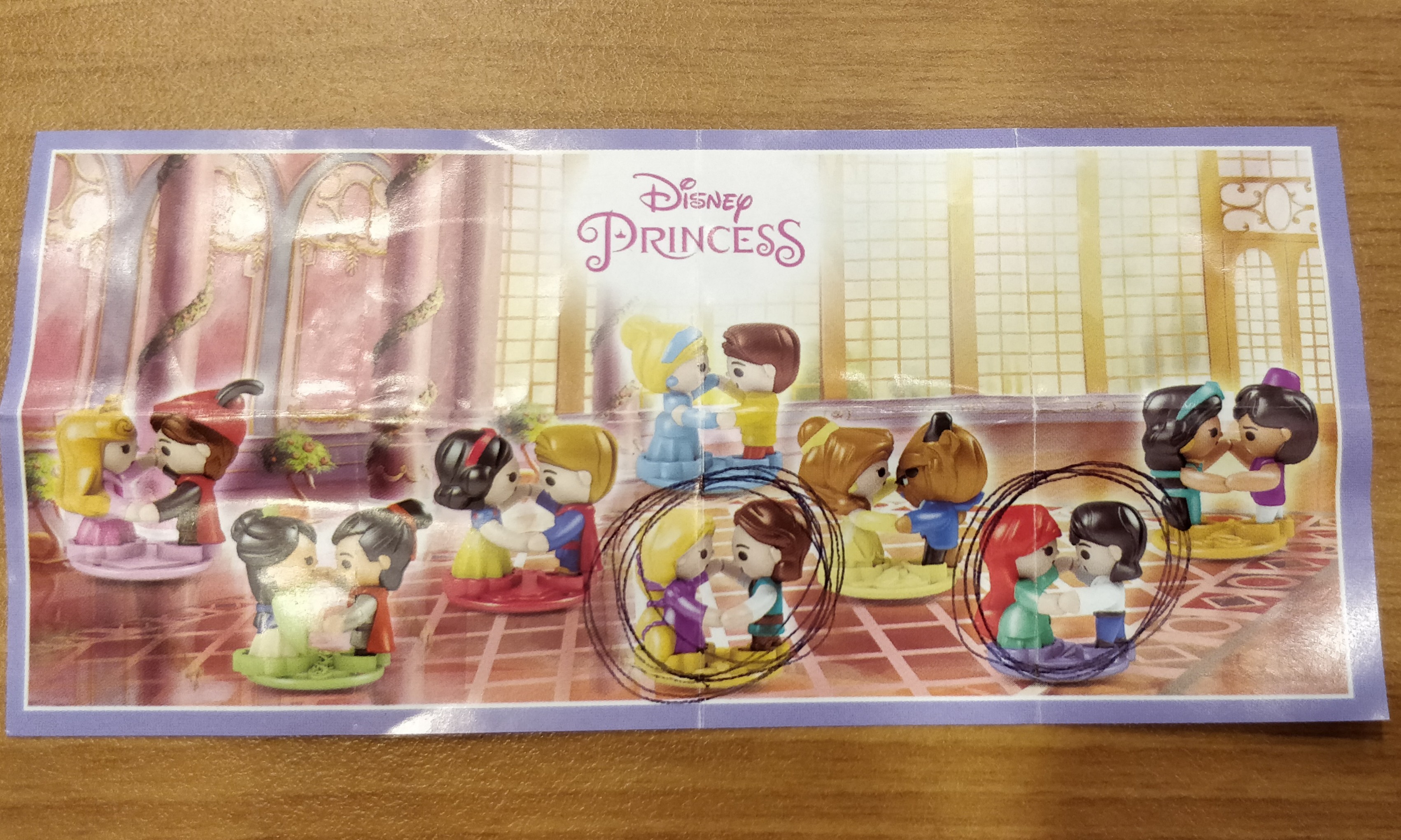 Kinder joy disney princess 2025 2018
