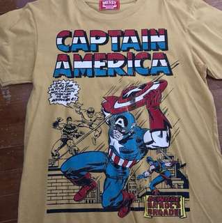 Captain america t shirt singapore best sale