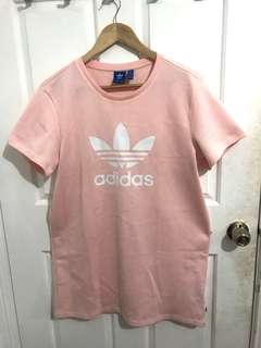 Baby pink adidas sweater dress