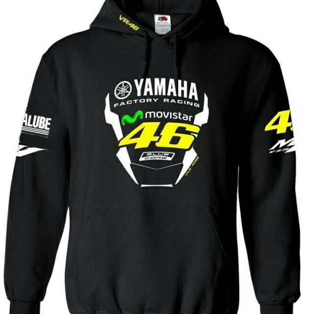 2017 Brand Motogp Rossi Vr46 Motocross Sweatshirts Yamaha Hoodies Motorcycle Racing Jackets Motorbikes Motorbike Apparel On Carousell