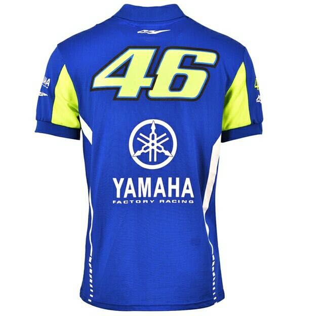 2017 Valentino Rossi Vr46 Motogp For Yamaha Polo Shirt Men S