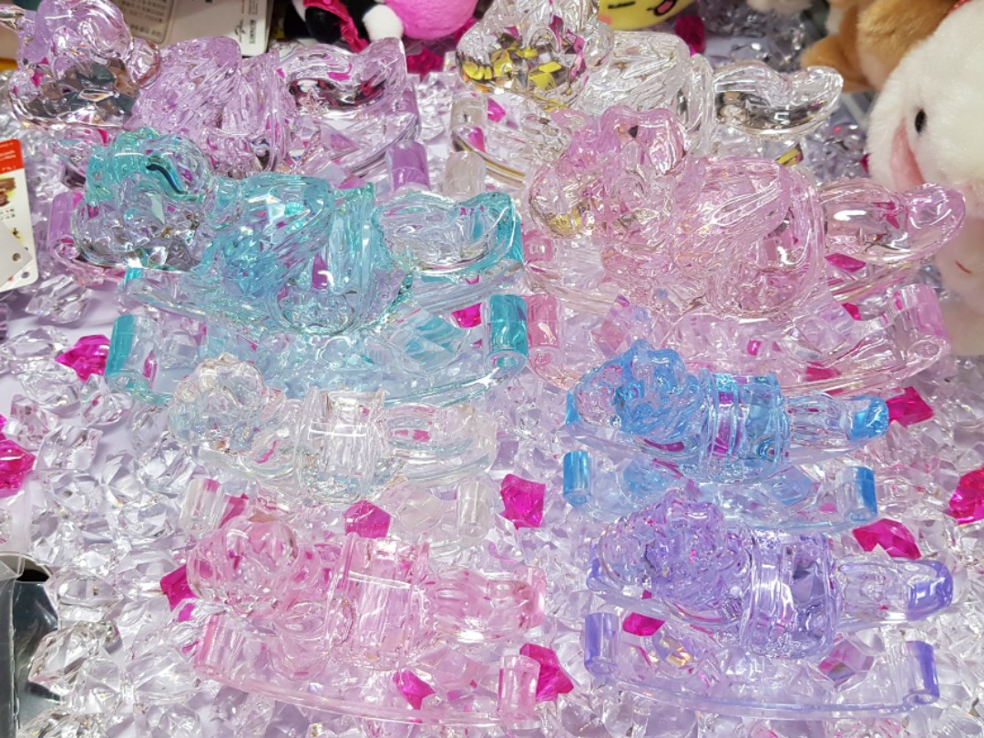 crystal rocking horse