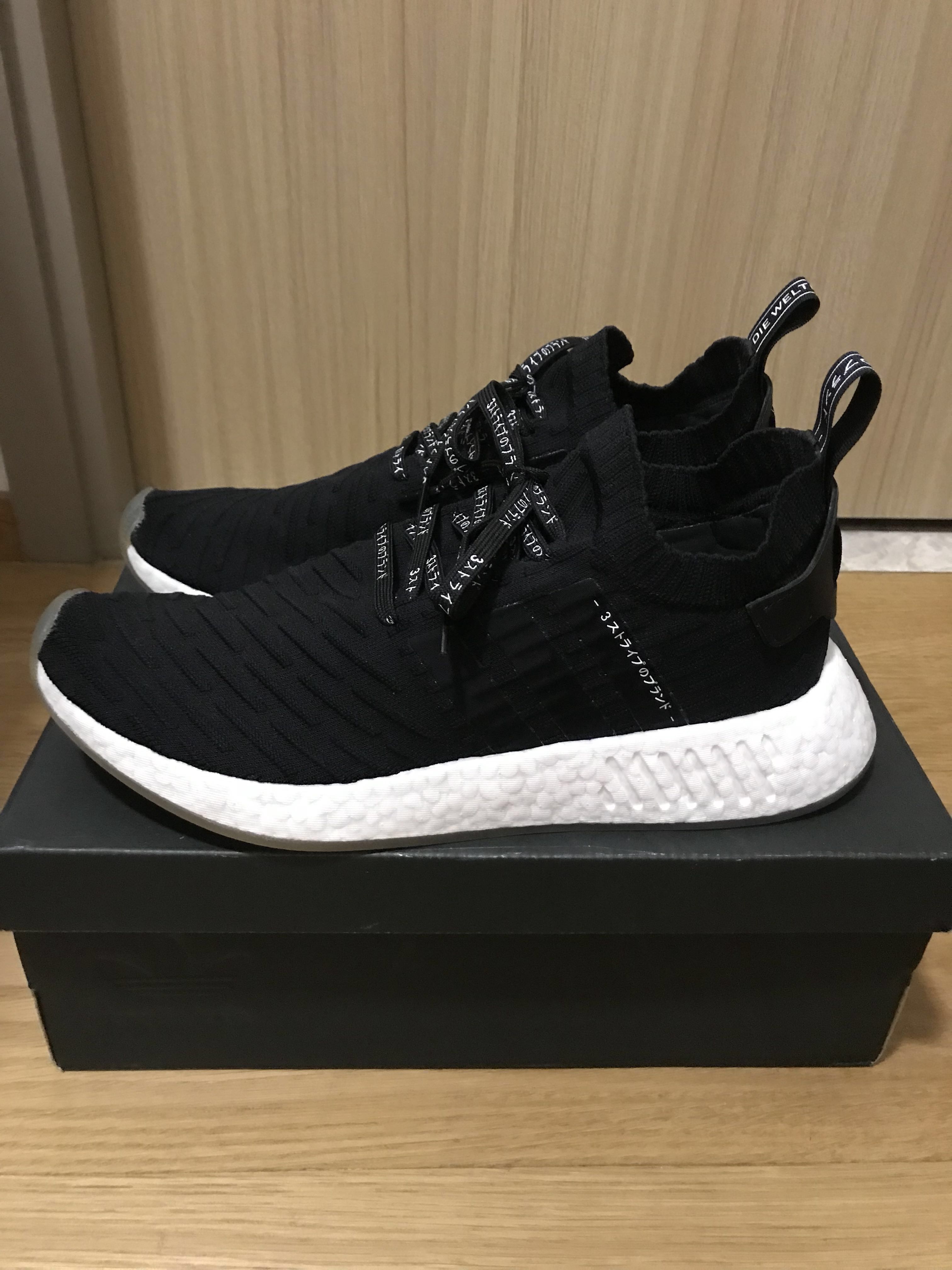 adidas NMD R2 PK Japan Black Men s Fashion Footwear Sneakers on Carousell