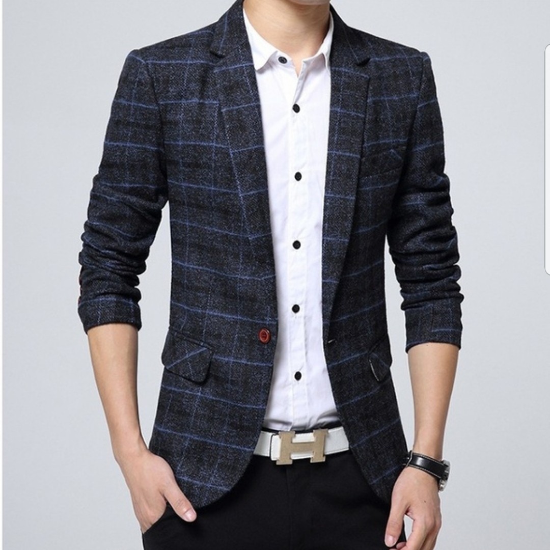 Affordable mens deals blazer