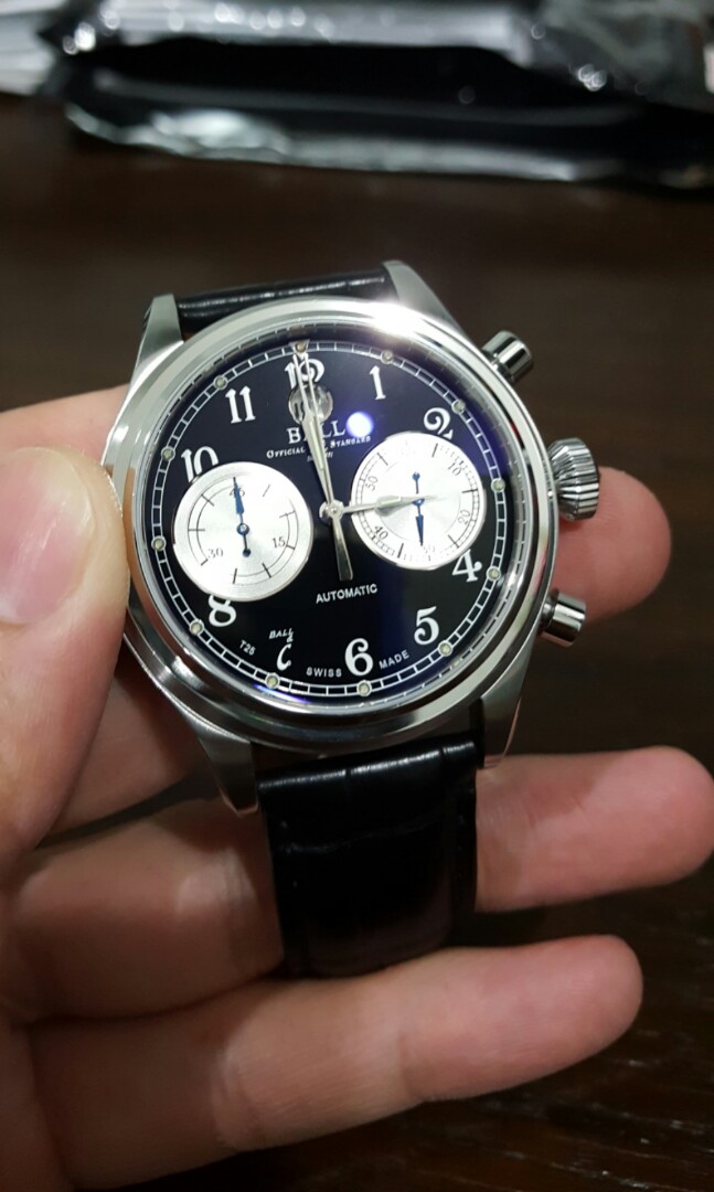 Ball top cannonball watch