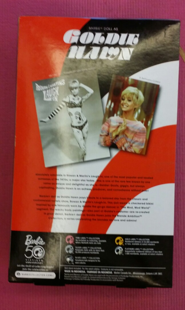 Barbie Goldie Hawn Doll Toys Games Bricks Figurines On Carousell
