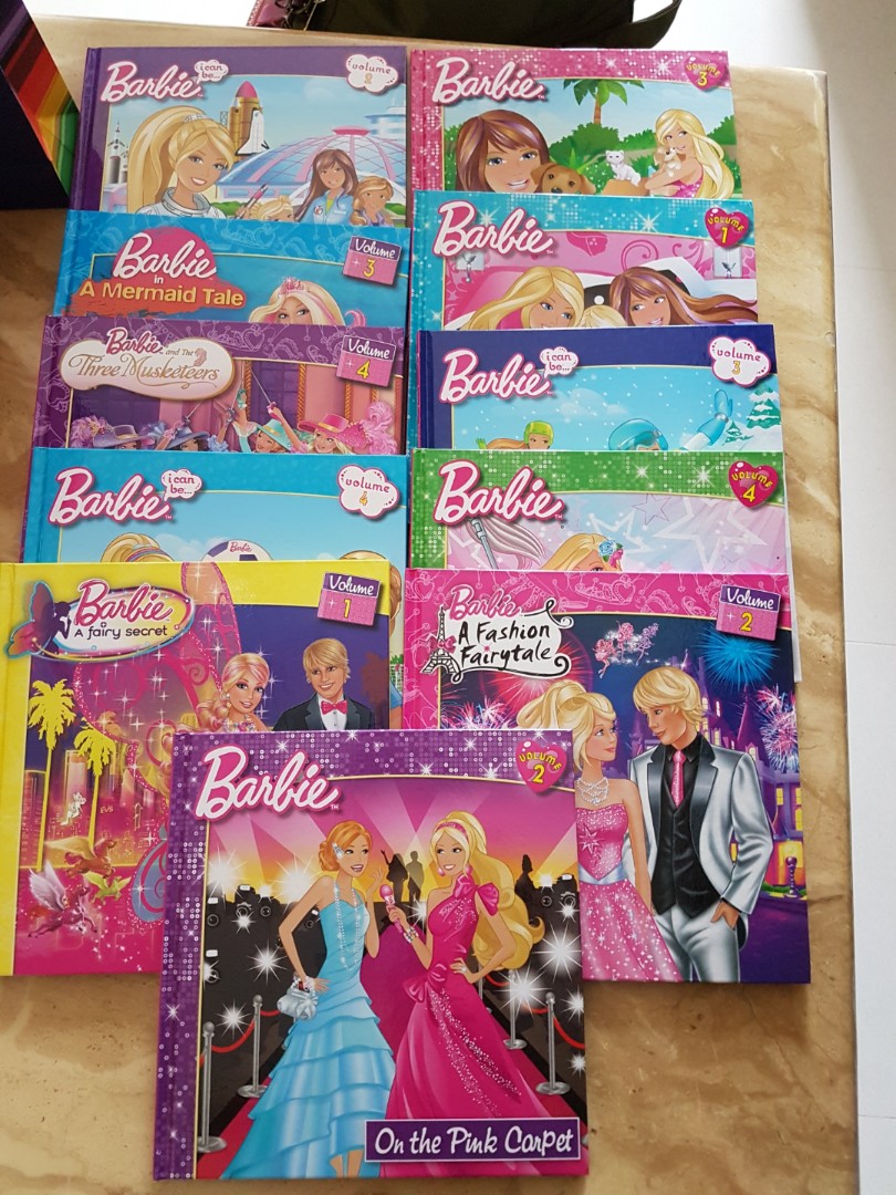 barbie story books