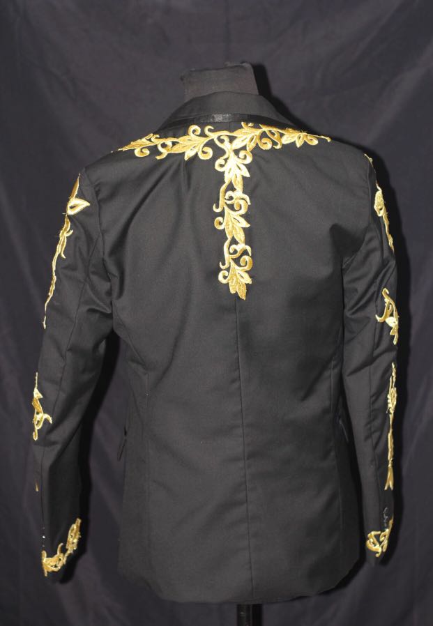 Black and Gold Coat for Rent, Men's Fashion, Coats, Jackets and
