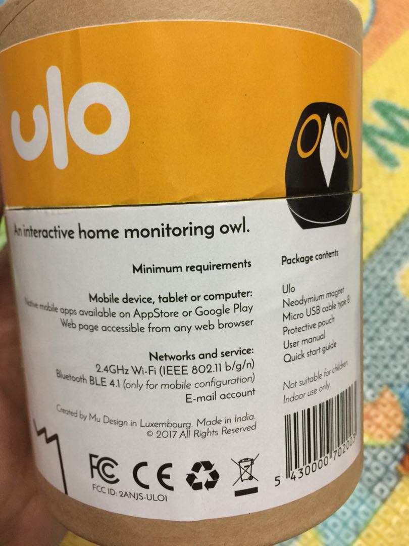 Cctv ( ulo owl ), Furniture & Home Living, Security & Locks, Security