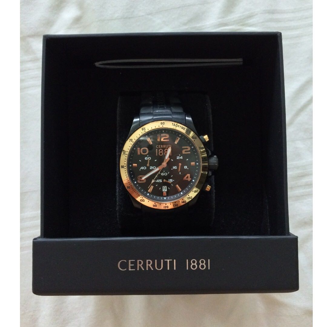 Cerruti 1881 Watch Men S Fashion Watches On Carousell