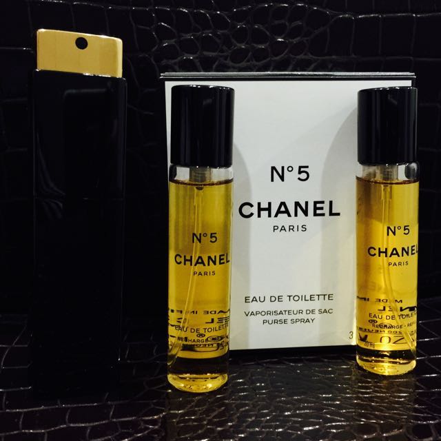 chanel no 5 purse spray refill