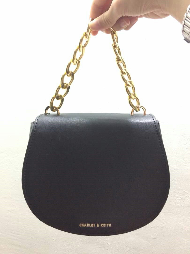 charles and keith saddle bag
