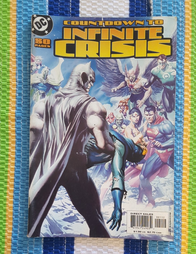 Countdown To Infinite Crisis (Category: Comics & Manga) located in Paranaque City. Submitted by msrl1974 (Listing ID 172306581, Image 1). Description: Condition: F / VF Comes with backing board and plastic cover.