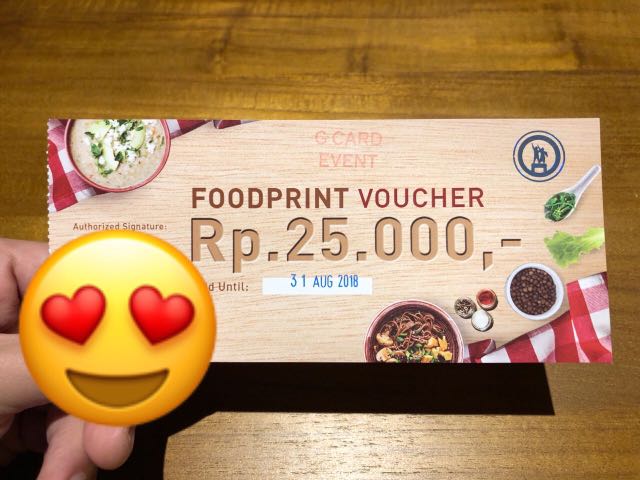 Dijual Voucher Food Court Food Print Grand Indonesia West Mall Lantai 5