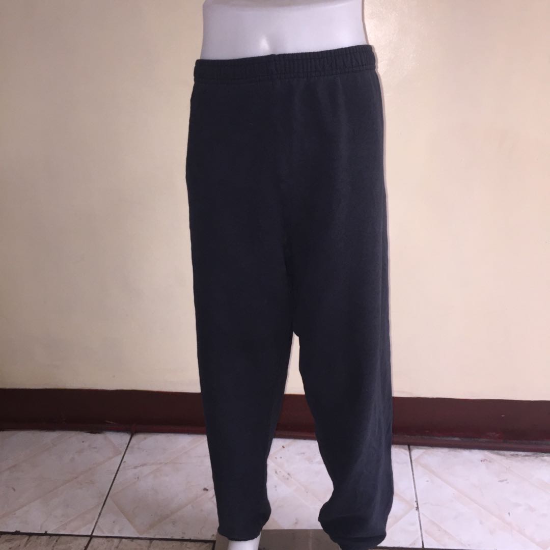 fruit of the loom black joggers