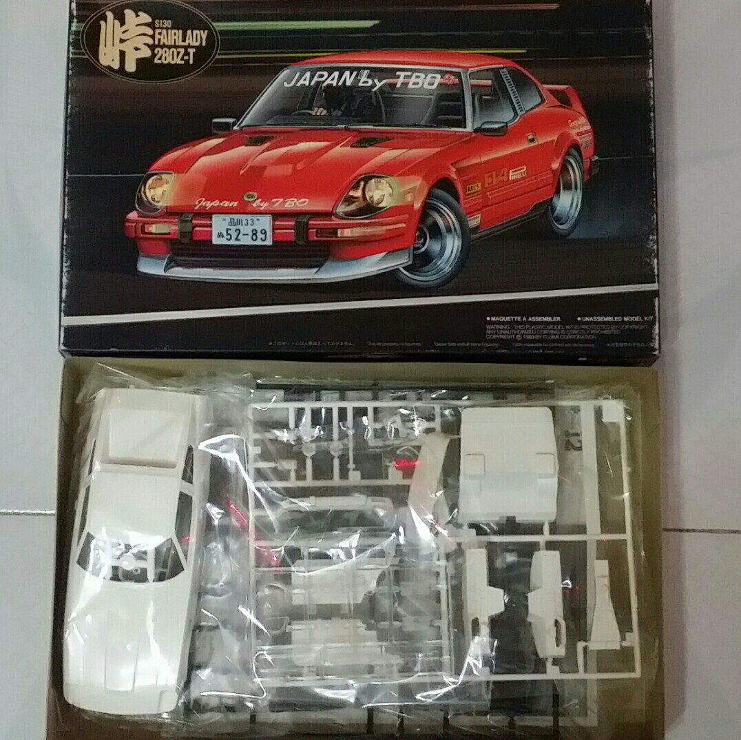 1 24 模型車fujimi S130 Fairlady 280z T 玩具 遊戲類 玩具 Carousell