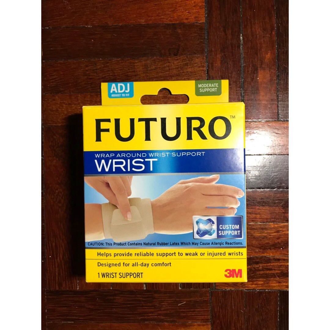 Futuro Sport Wrap Around Wrist Support Moderate Support Adjust to Fit