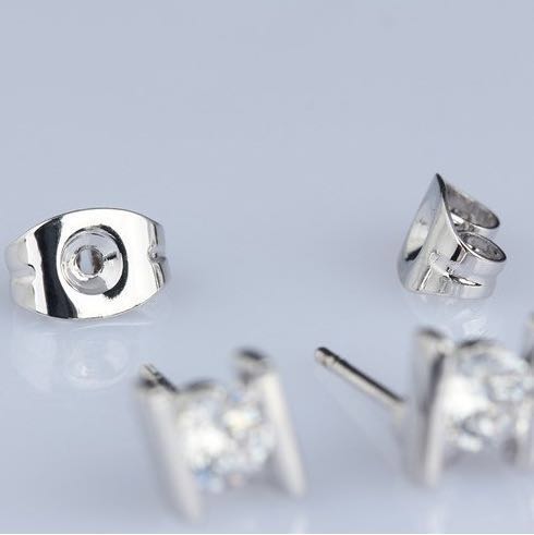Genuine Swarovski Elements Platinum Rose Gold Plated Clear Stud Earrings Christmas Sale Fashion Luxury Gift Promotion