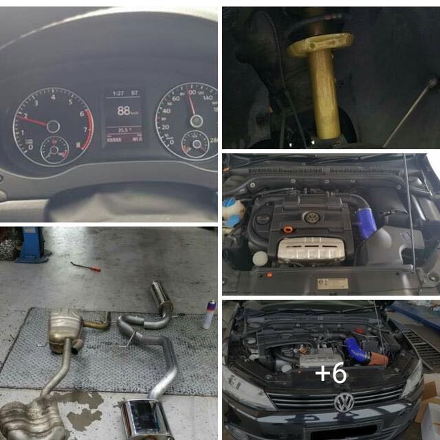 Good Project Car Done On Jetta Mk 6 1 4tsi Twin Chargo Turbo From