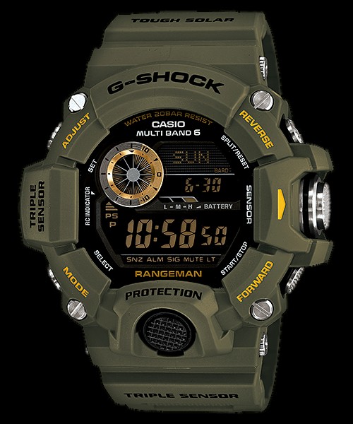 Rangeman g shock discount green