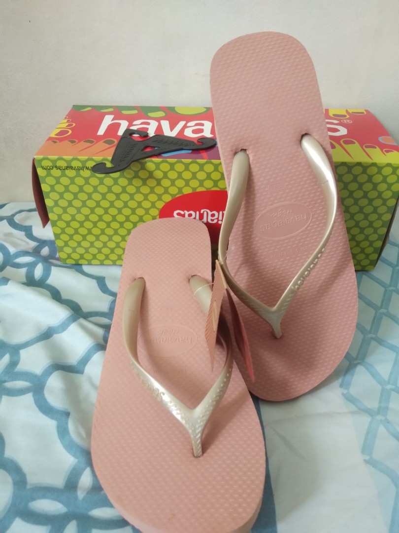 havaiana high flip flops