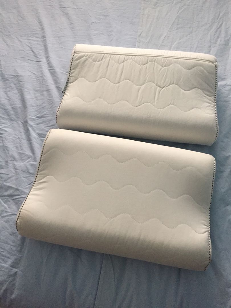 Ikea Neck Supportive Pillow One Pair Furniture Beds