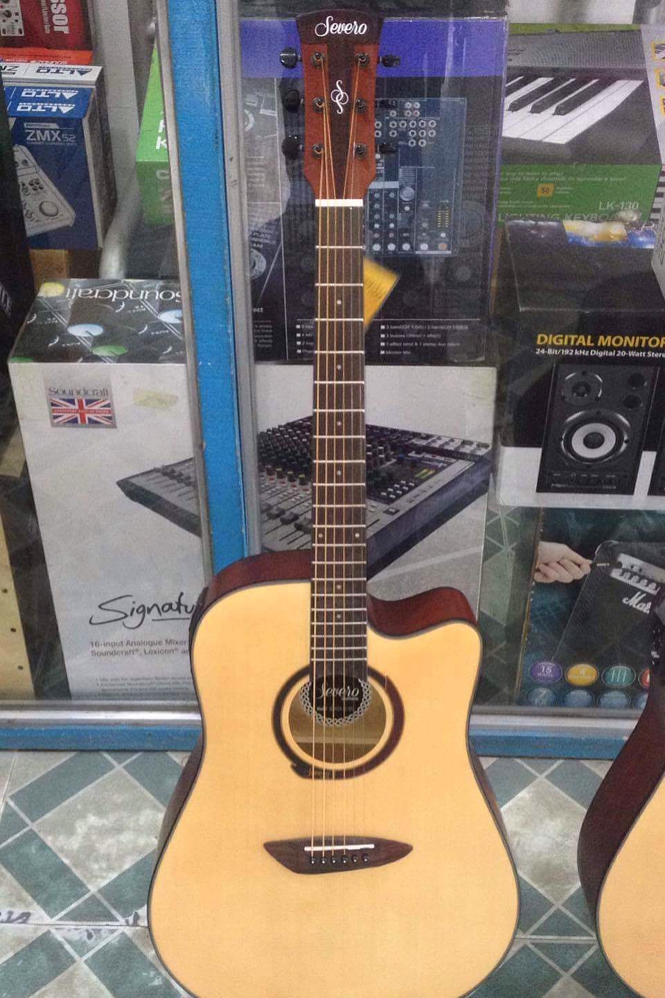 Imported Severo Acoustic Guitar w Fishman Sonitone Installed