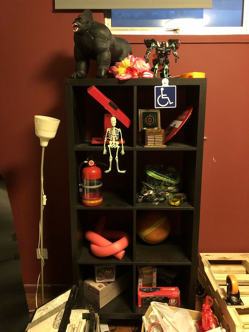 KALLAX Shelving Unit on castors, Furniture & Home Living, Furniture