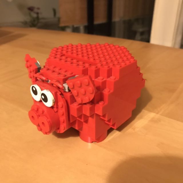 LEGO Piggy Coin Bank 40155 Hobbies Toys Toys Games on Carousell