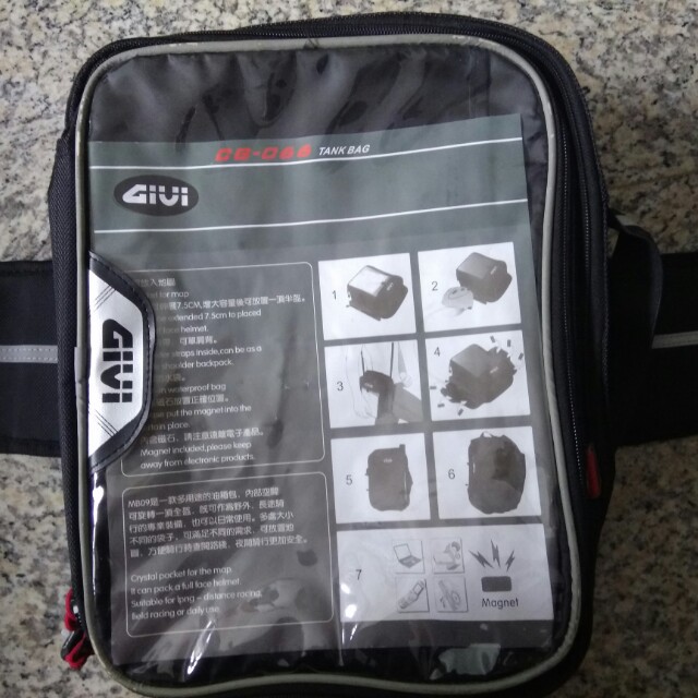 givi magnetic tank bag