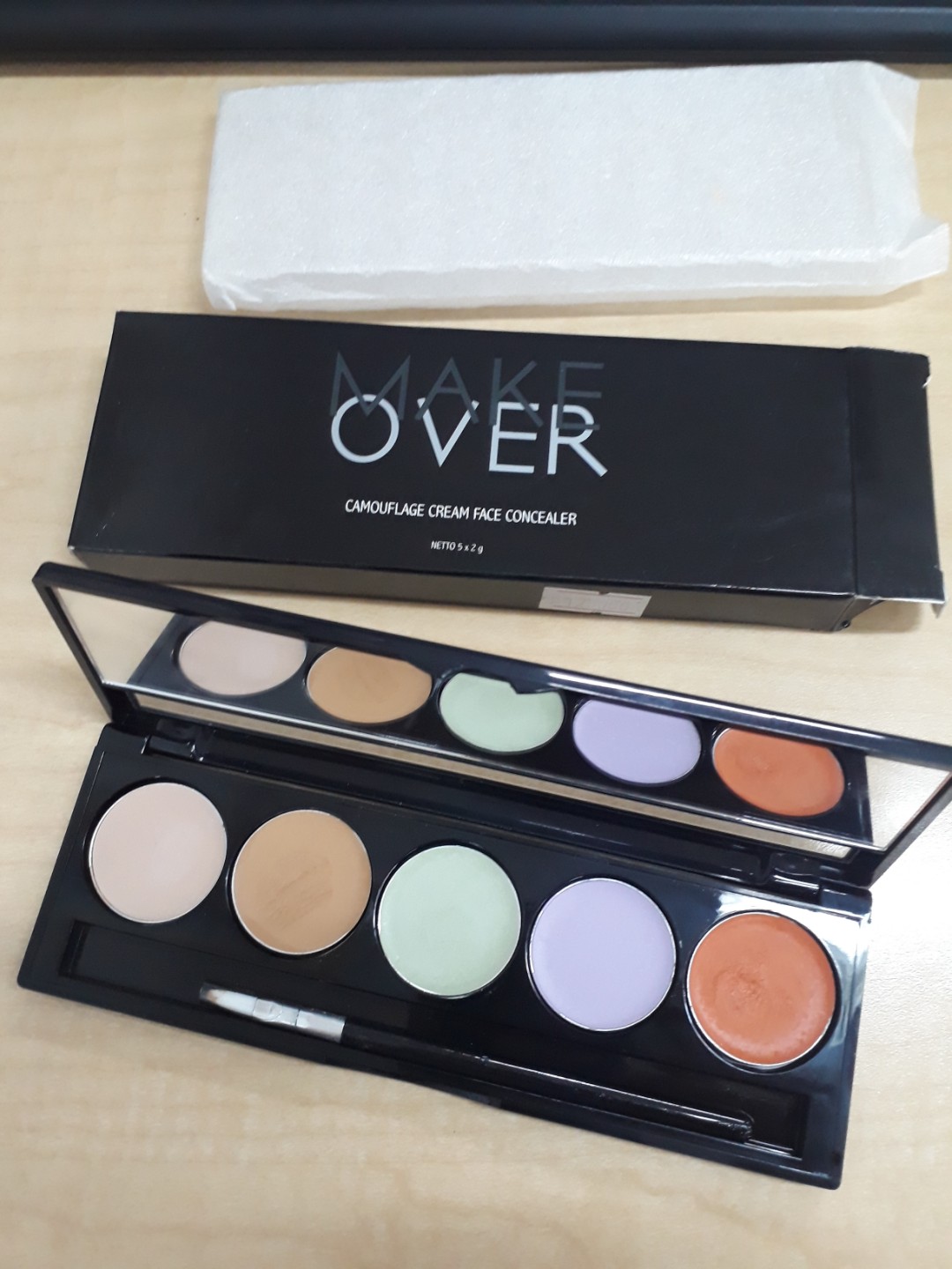 make over camouflage cream face concealer